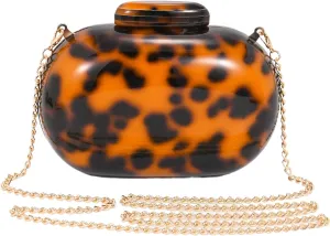 Clutch Purse For Women, Acrylic Handbags Elegant Seashell Crossbody Bags Wedding Shoulder Evening Bag Cute Purses