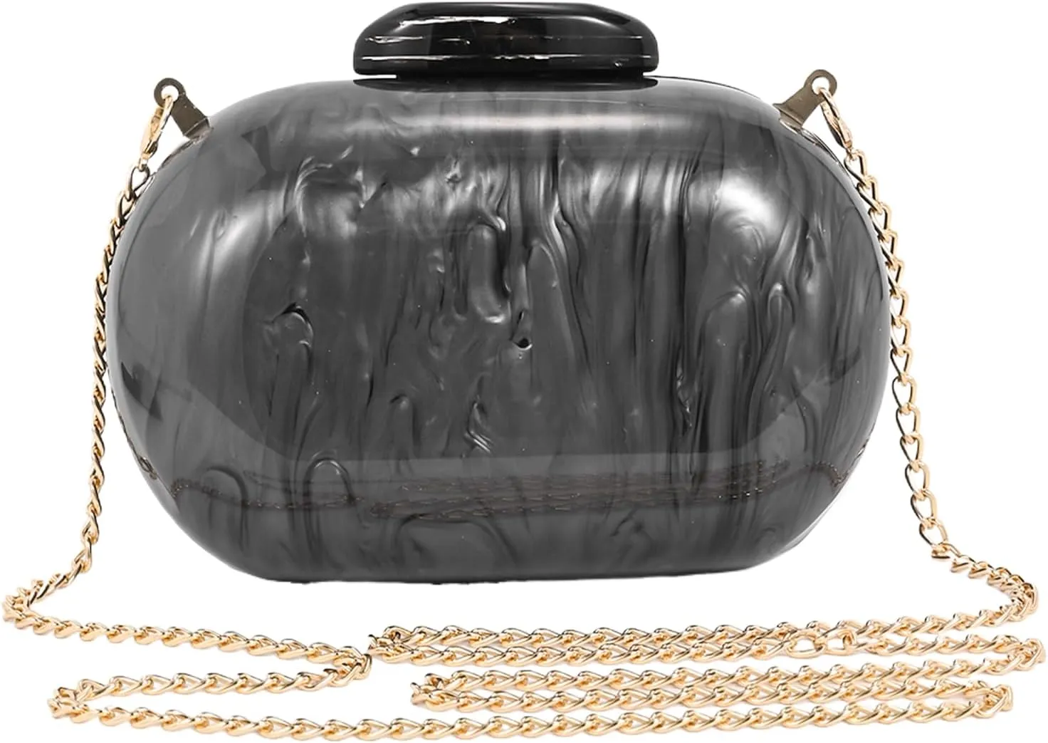Clutch Purse For Women, Acrylic Handbags Elegant Seashell Crossbody Bags Wedding Shoulder Evening Bag Cute Purses