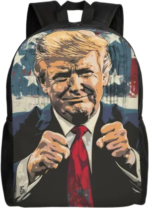 Come On Trump Backpack Waterproof Anti Theft Durable Light Laptop Bag Backpacks For Women Men Travel Gym Backpack
