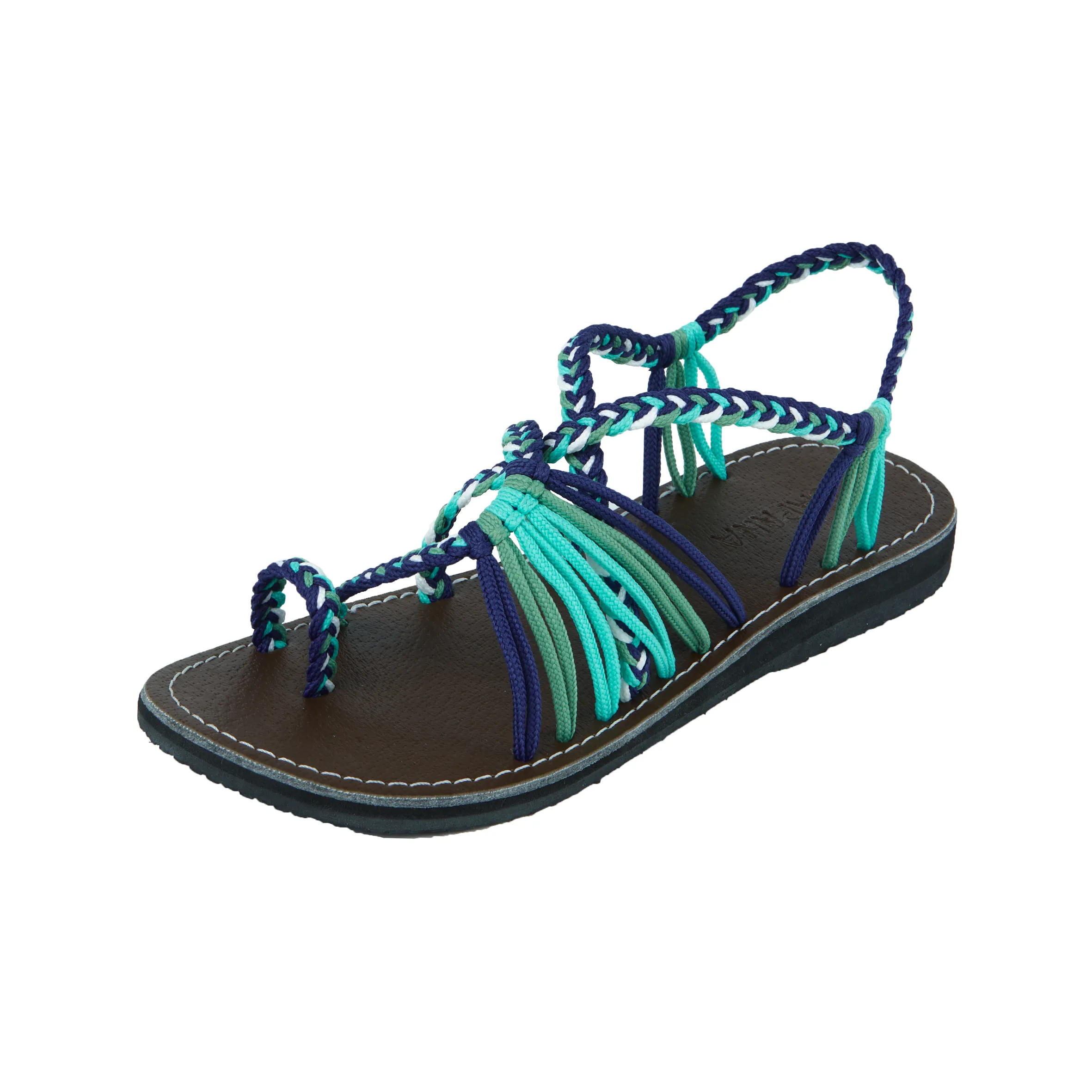 Commune - Marine Pistachio Rope Sandals