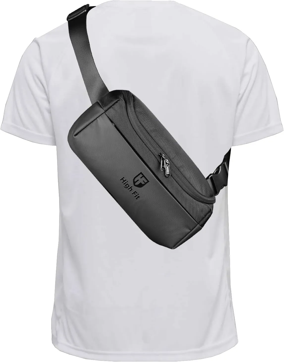 Compact EDC Sling Bag, Minimalist Crossbody Bag Men,Small Cross Body Bag for Men and Women,Water-resistant Lightweight Chest Shoulder backpack/Bag for Travel, Work, Sport