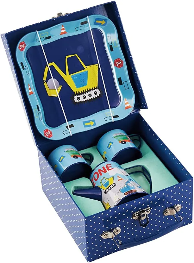 Construction Tea Set - 7 Piece