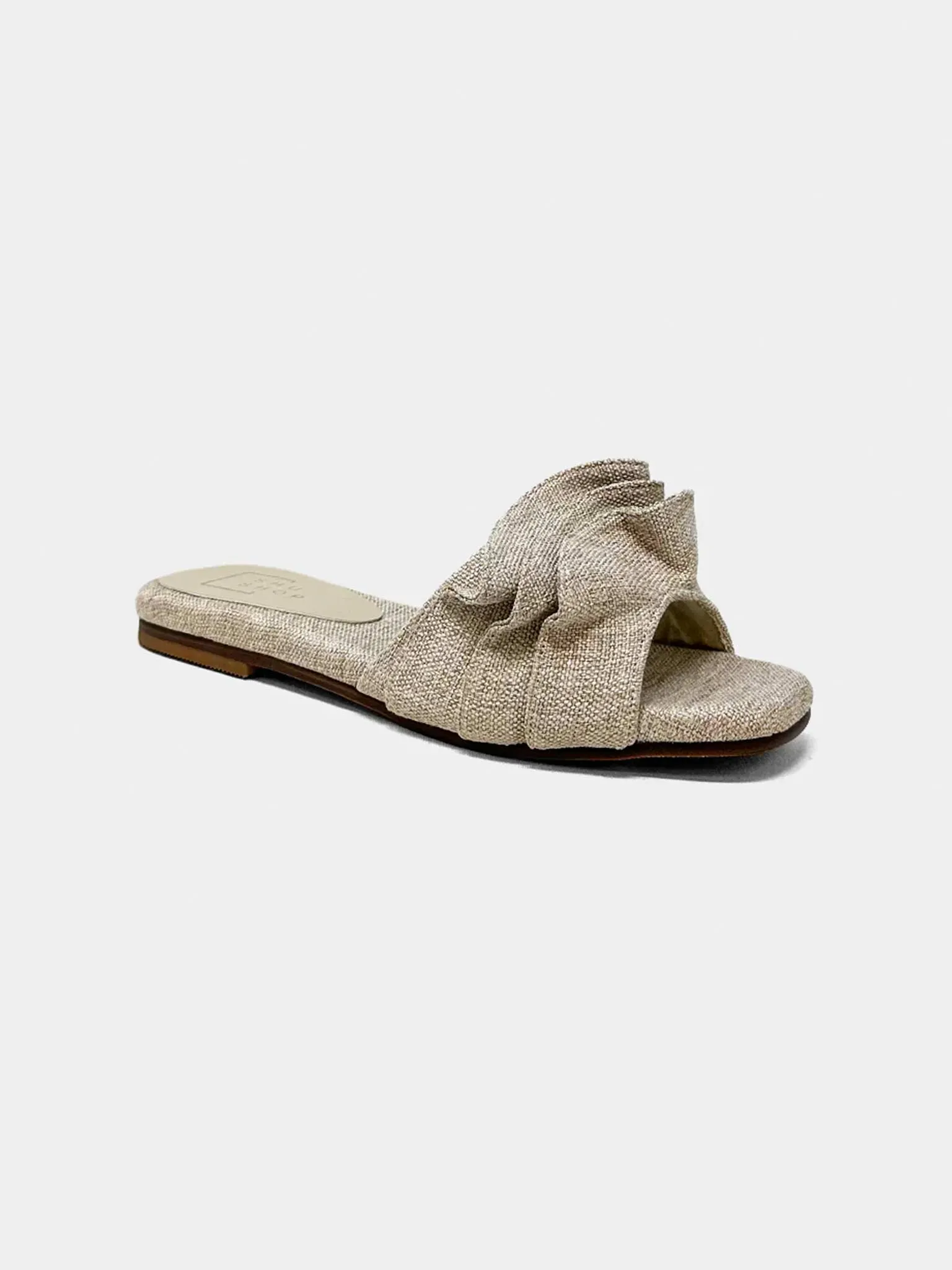 Daisy Sandal Slide in Natural