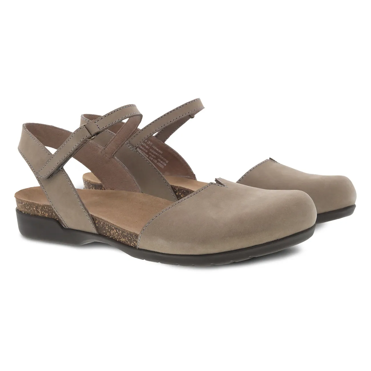 Dansko Rowan taupe milled nubuck
