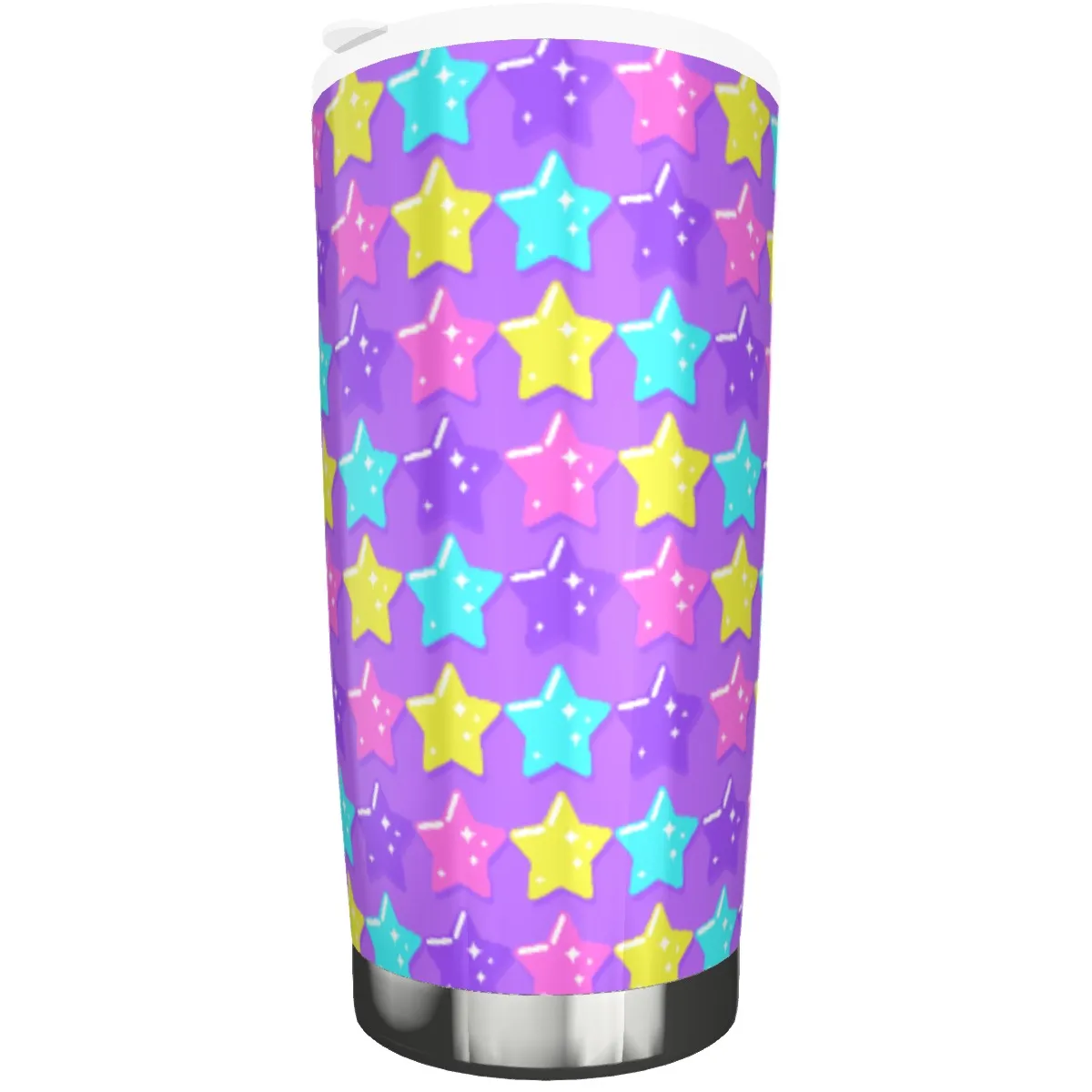 Electric Star Wave Purple Tumbler 20oz