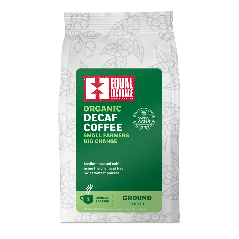 Equal Exchange Organic Decaffinated Ground Coffee 227g