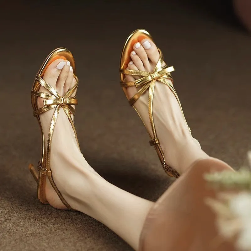 Fashionable and Sexy Open Toe High Heel Sandals