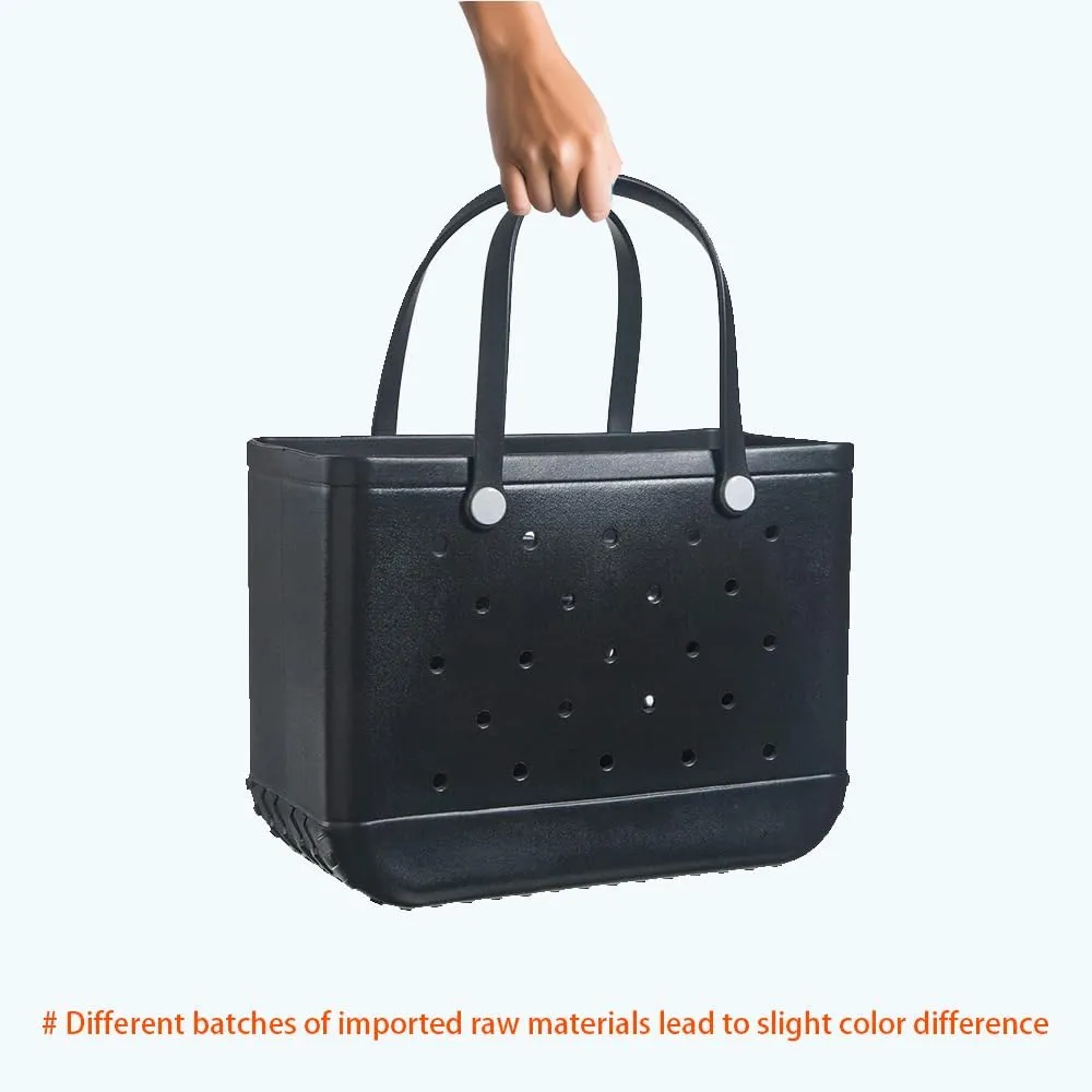 Fazhesici Beach Bag Waterproof Travel Tote Bag Washable Open Tote Bag for Beach Boat Pool Work