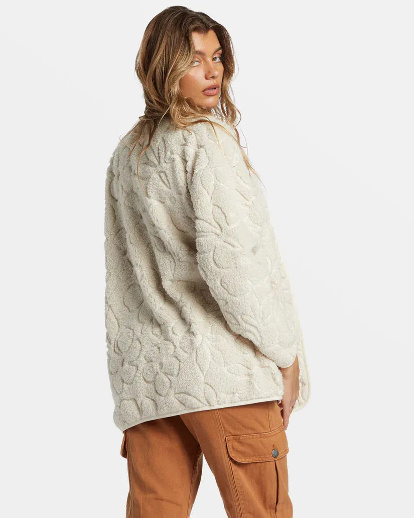 Fireside Cozy Buttoned Fleece Jacket