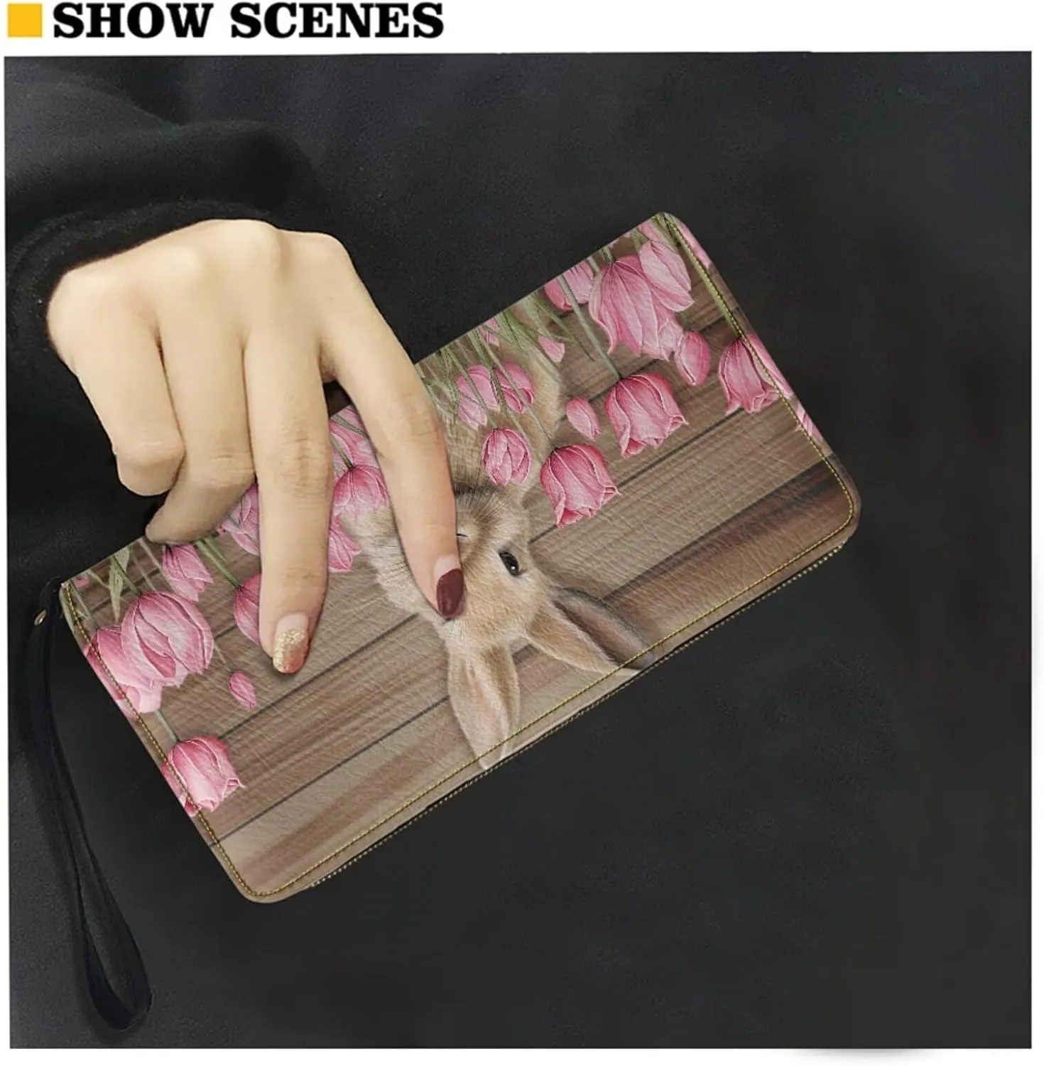 FOR U DESIGNS Easter's Day Bucket Bag Purses and Handbags Sets for Women Trendy Travel Shoulder Satchel Bag for Work