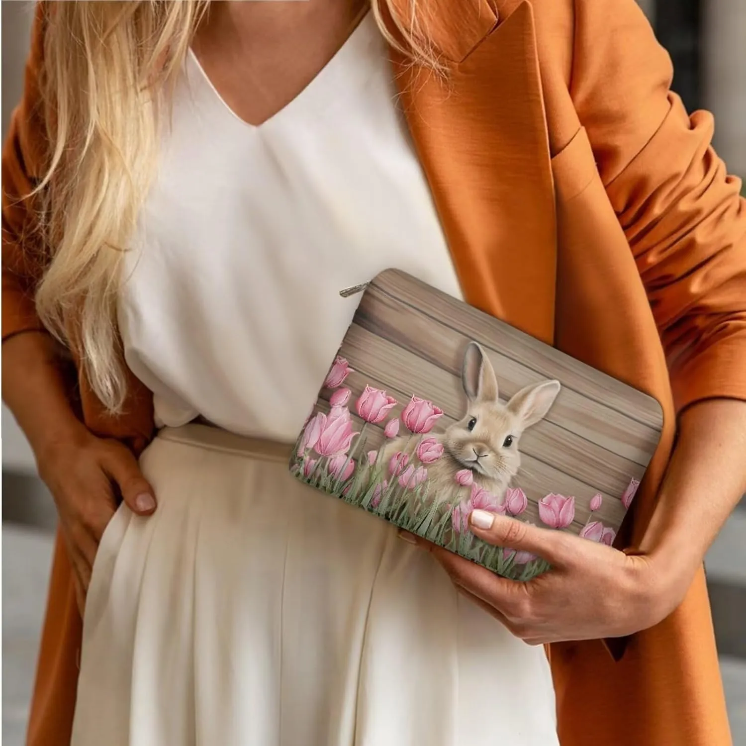 FOR U DESIGNS Easter's Day Bucket Bag Purses and Handbags Sets for Women Trendy Travel Shoulder Satchel Bag for Work