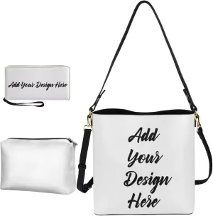 FOR U DESIGNS Easter's Day Bucket Bag Purses and Handbags Sets for Women Trendy Travel Shoulder Satchel Bag for Work