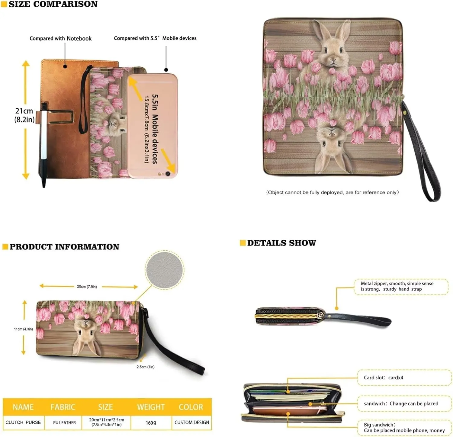 FOR U DESIGNS Leather Satchel Purses and Handbags for Women Easter Bunny Eggs Top Handle Tote Bag with Matching Wallet Sets
