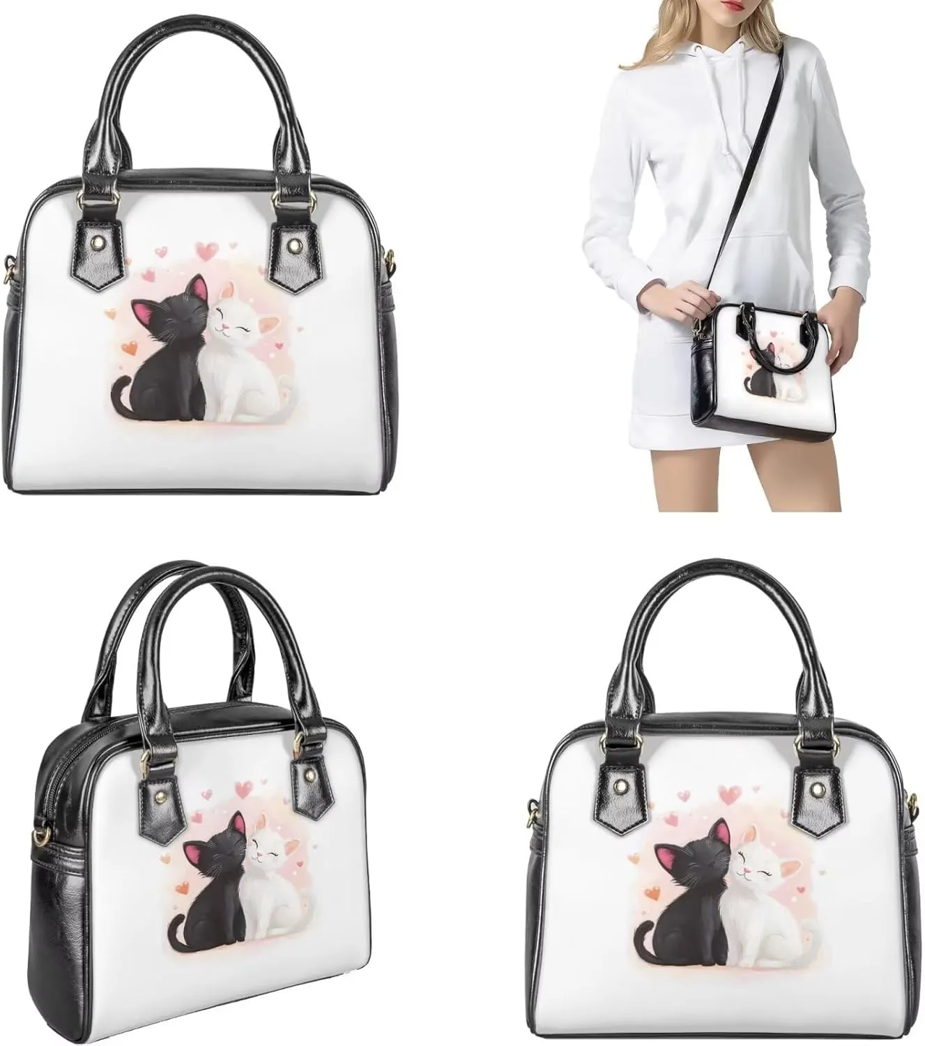 FOR U DESIGNS Trending Purses and Handbags for Women Leather Crossbody Shoulder Tote Bag for Work Gym Travel Satchel Bags
