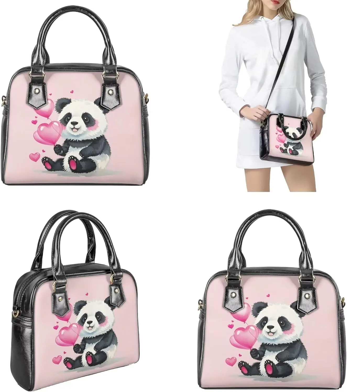 FOR U DESIGNS Trending Purses and Handbags for Women Leather Crossbody Shoulder Tote Bag for Work Gym Travel Satchel Bags