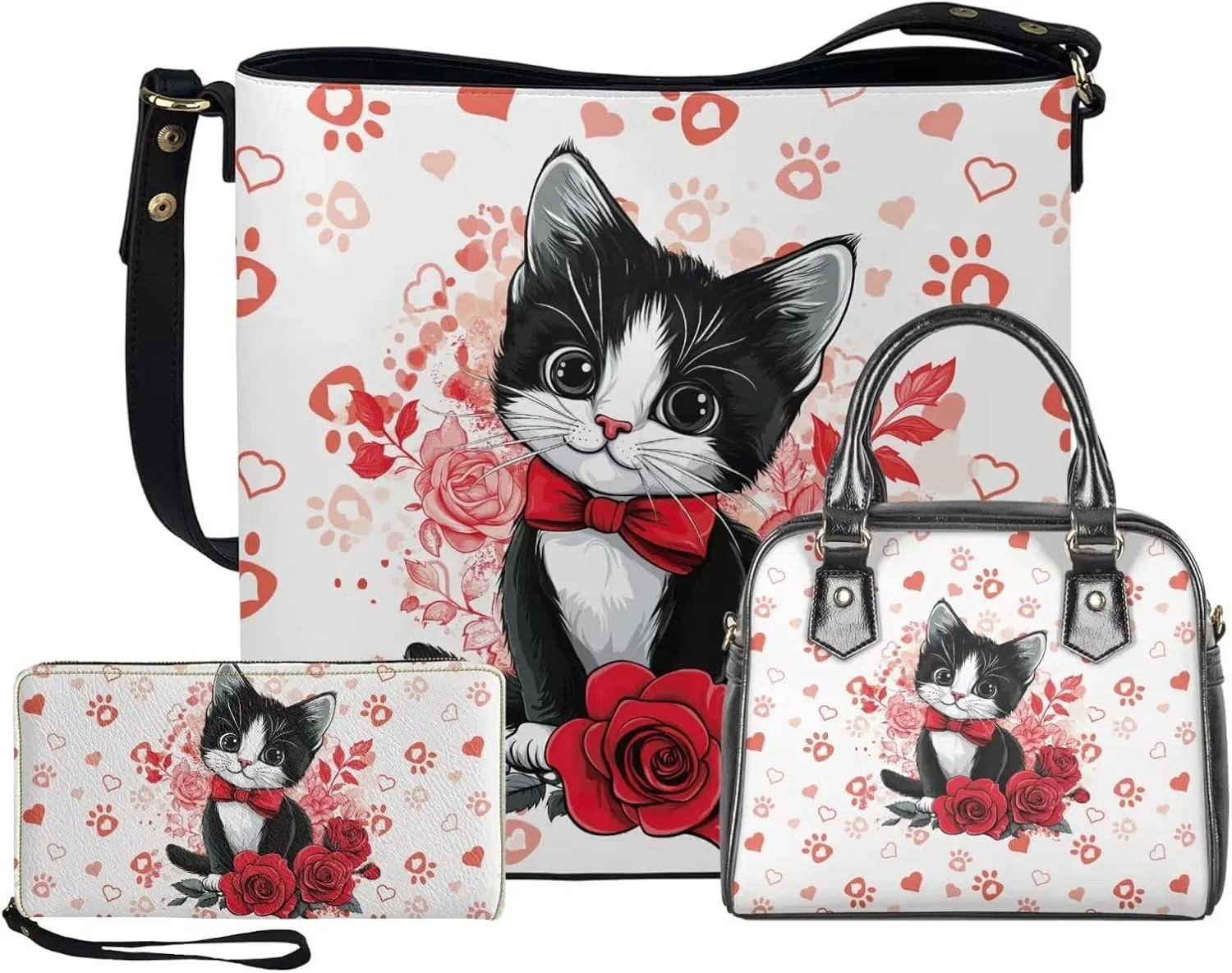 FOR U DESIGNS Trending Purses and Handbags for Women Leather Crossbody Shoulder Tote Bag for Work Gym Travel Satchel Bags