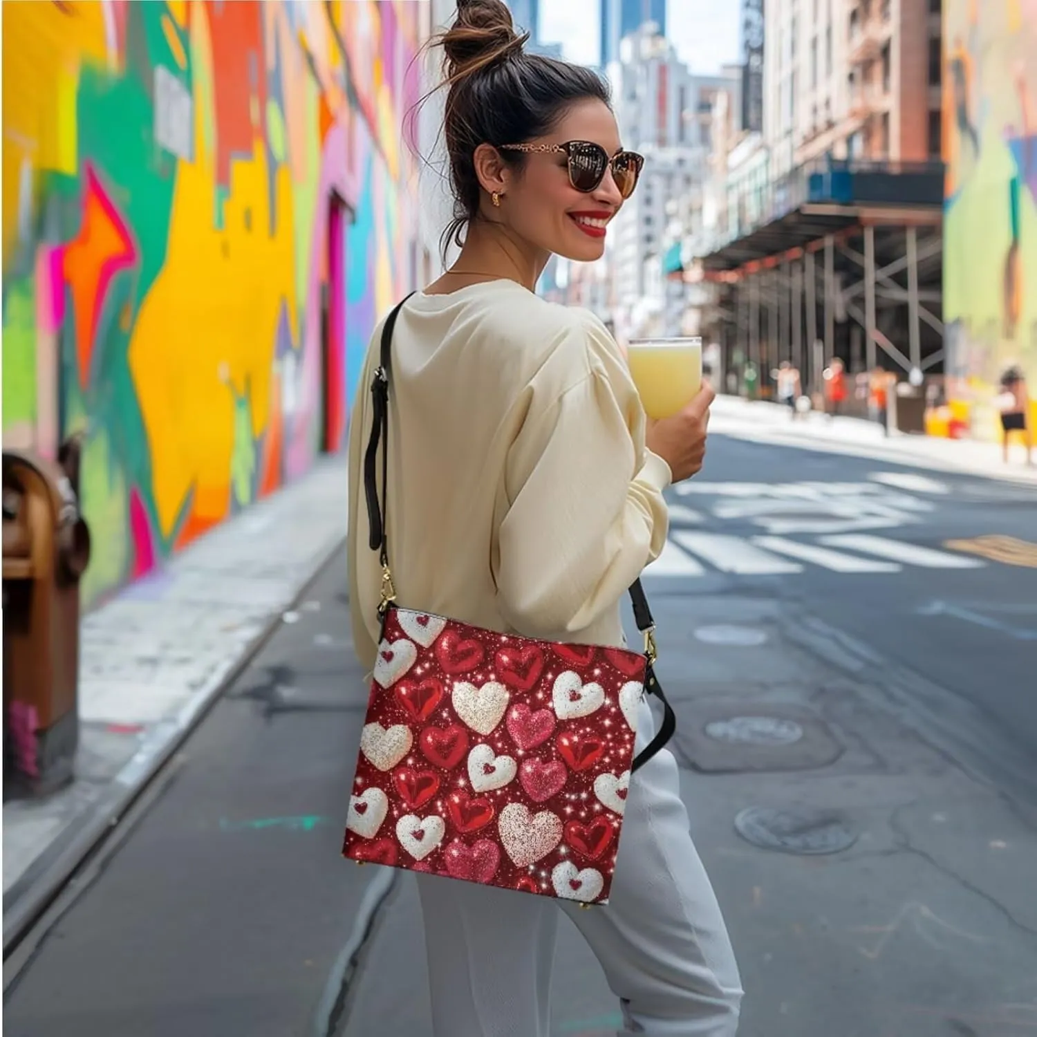 FOR U DESIGNS Trending Purses and Handbags for Women Leather Crossbody Shoulder Tote Bag for Work Gym Travel Satchel Bags