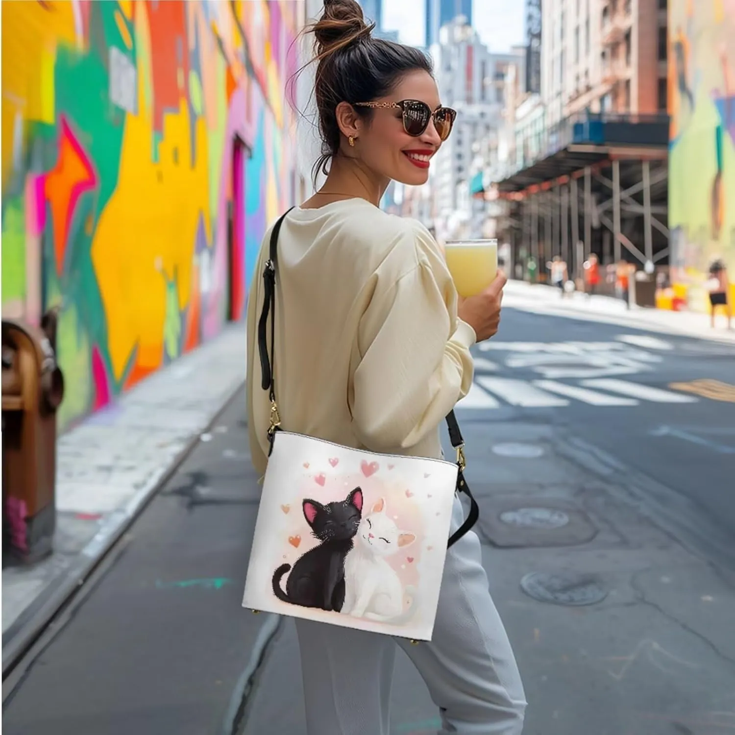 FOR U DESIGNS Trending Purses and Handbags for Women Leather Crossbody Shoulder Tote Bag for Work Gym Travel Satchel Bags