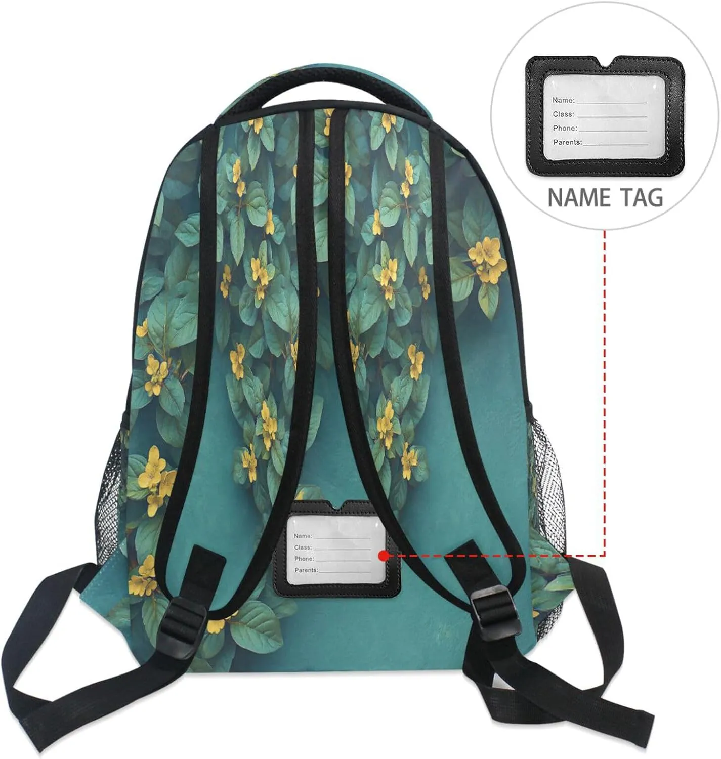 Fun Backpack for Teens Boys Girls Fashion Diaper Bag Backpack with Chest Strap Gift Men & Women Marjoram Dark Academia Style