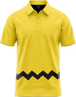 Funny Parody Golf Polo Shirt  Fun Movie Performance Quick Dry UPF Sun Protection Moisture-Wicking Shirts Great Casual Wear