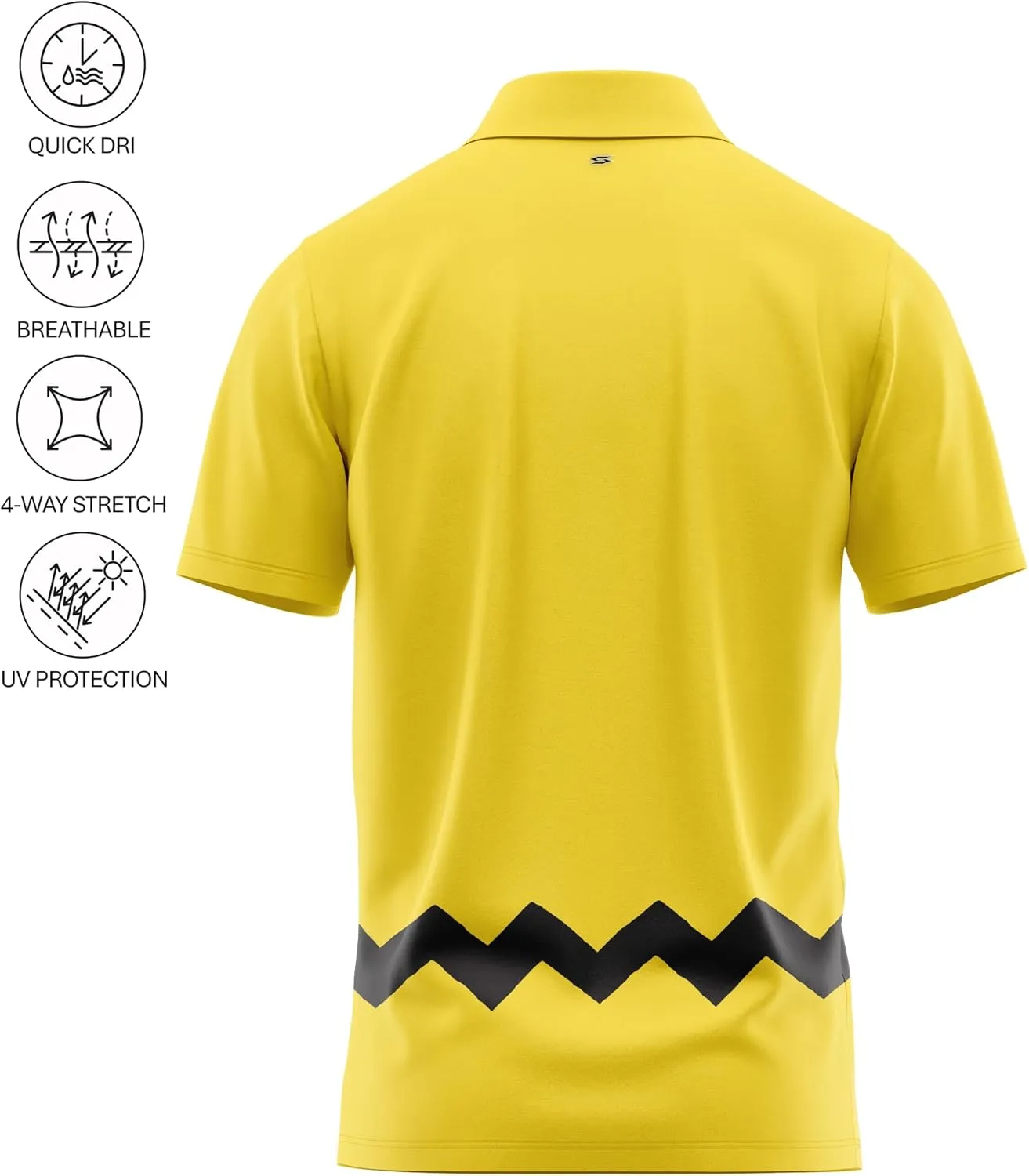 Funny Parody Golf Polo Shirt  Fun Movie Performance Quick Dry UPF Sun Protection Moisture-Wicking Shirts Great Casual Wear