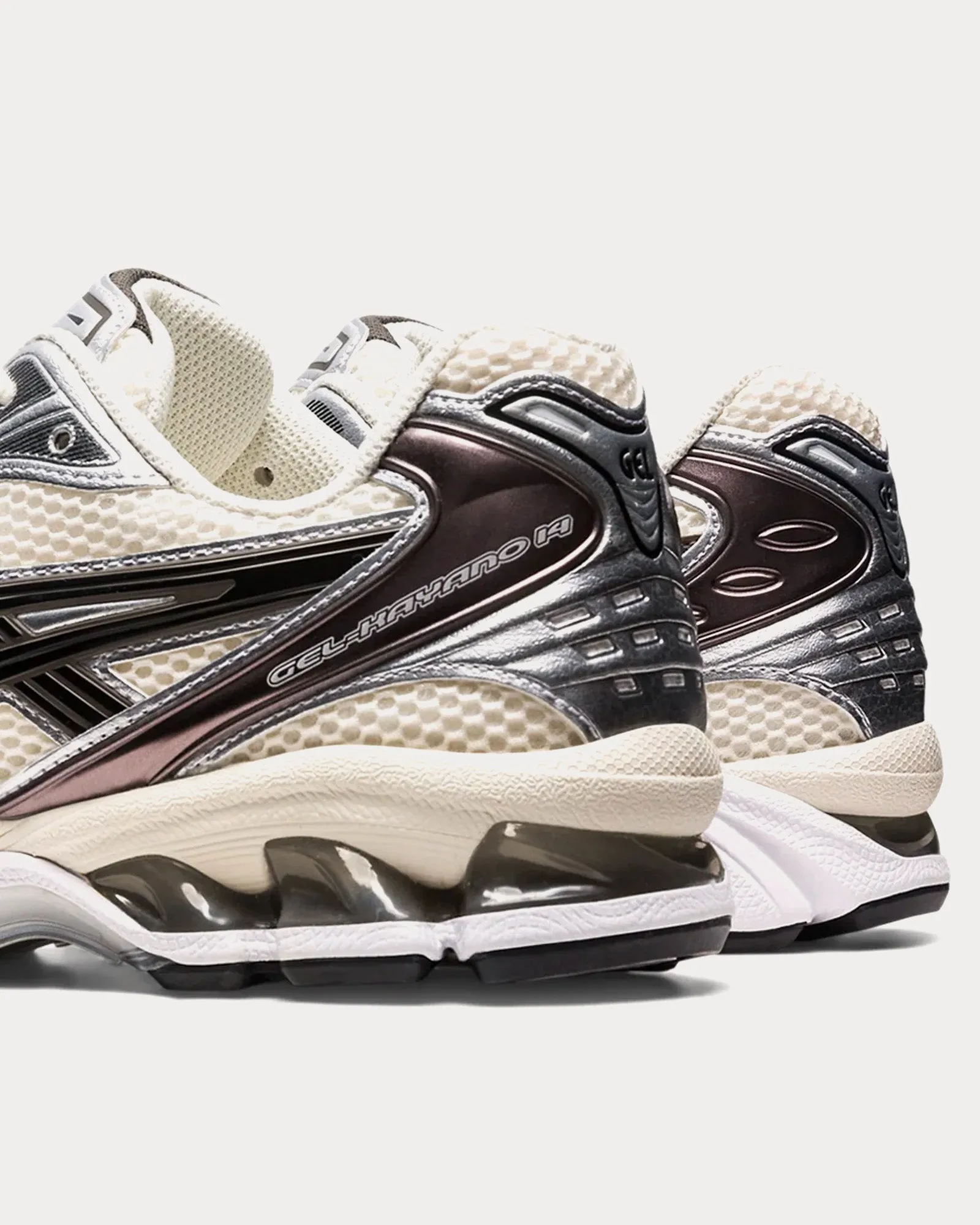 Gel-Kayano 14 Beige / Cream / Black Low Top Sneakers