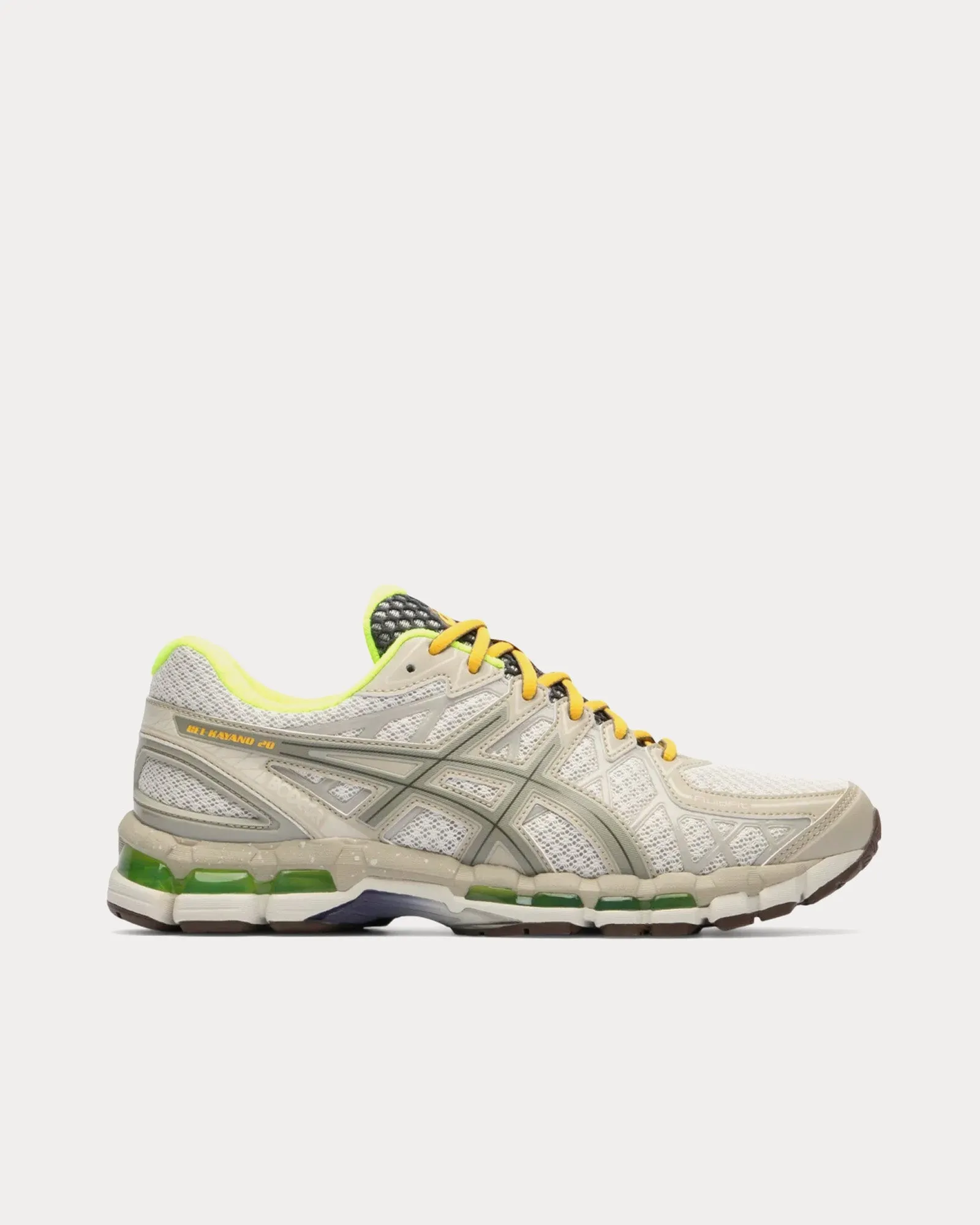 Gel-Kayano 20 'Small Wins Add Up' Silver Green / Eucalyptus Low Top Sneakers