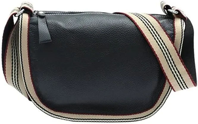 Genuine Leather Saddle Bag Women's Unique Shoulder Bags Hobo Handbags Top Handle Tote Crossbody Bags