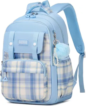 Girls Backpack, Ideal School Backpack for Girls from Elementary to Teen Years, Kawaii Bookbag Cute Large Capacity