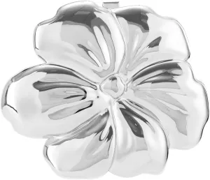 GOKTOW Unique Acrylic Clutch Purse,Floral Shape Acrylic Metallic Handbag Fancy Evening Bags for Women Party Prom