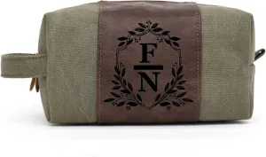 Groomsmen Gifts for Wedding, Custom Men Toiletry Bags Engraved Cosmetic Organizer Unique Personalized Groomsmen Gift, Boyfriend & Father Gift, Customize