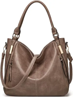 Handbags for Women Shoulder Tote Zipper Purse PU Leather Top-handle Satchel Bags With Tassle