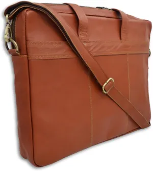 Handcrafted Classic Leather Laptop Bag, 16 Inch