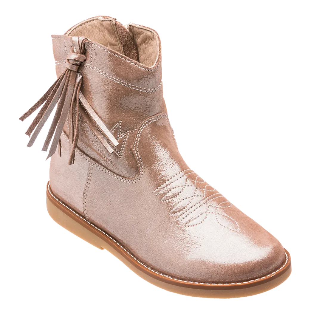 Hannah Suede Boot - Blush