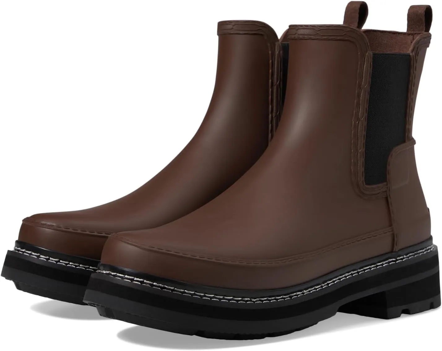 Hunter Footwear Women's Refined Chelsea Stitch Detail Rain Boot