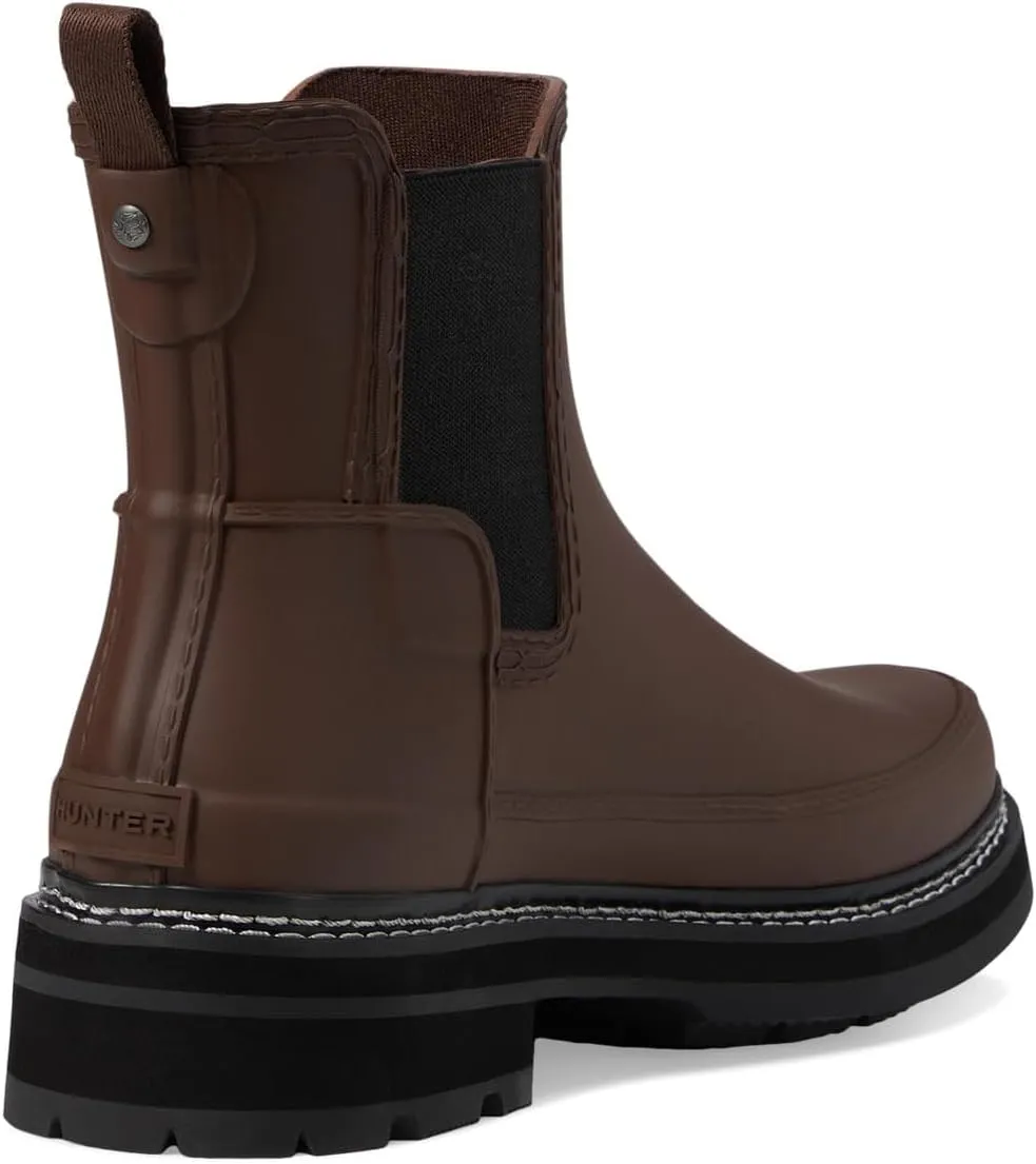 Hunter Footwear Women's Refined Chelsea Stitch Detail Rain Boot