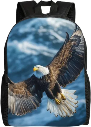 Hunting Eagle Backpack Waterproof Anti Theft Durable Light Laptop Bag Backpacks For Women Men Travel Gym Backpack