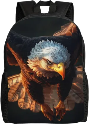 Hunting Eagle Backpack Waterproof Anti Theft Durable Light Laptop Bag Backpacks For Women Men Travel Gym Backpack
