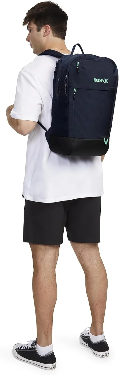Hurley Mens Classic Backpack, Obsidian, One Size