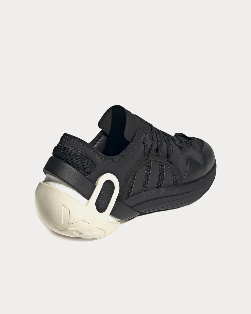 Idoso Boost Black / Cream White Low Top Sneakers