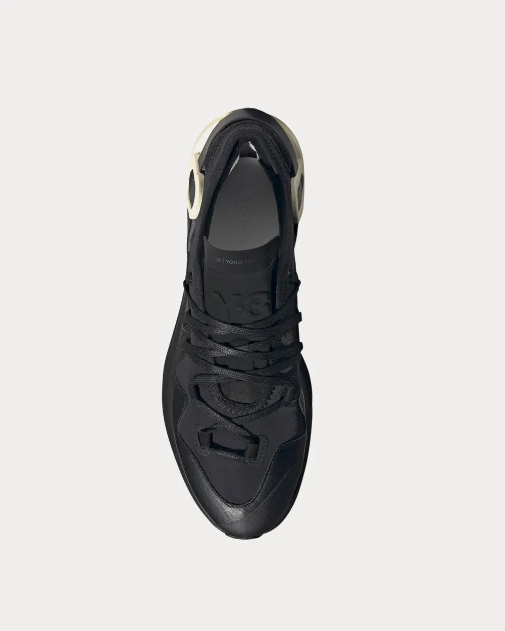 Idoso Boost Black / Cream White Low Top Sneakers