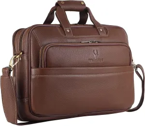 India Leather 16 inches Messenger Bag (MB584)