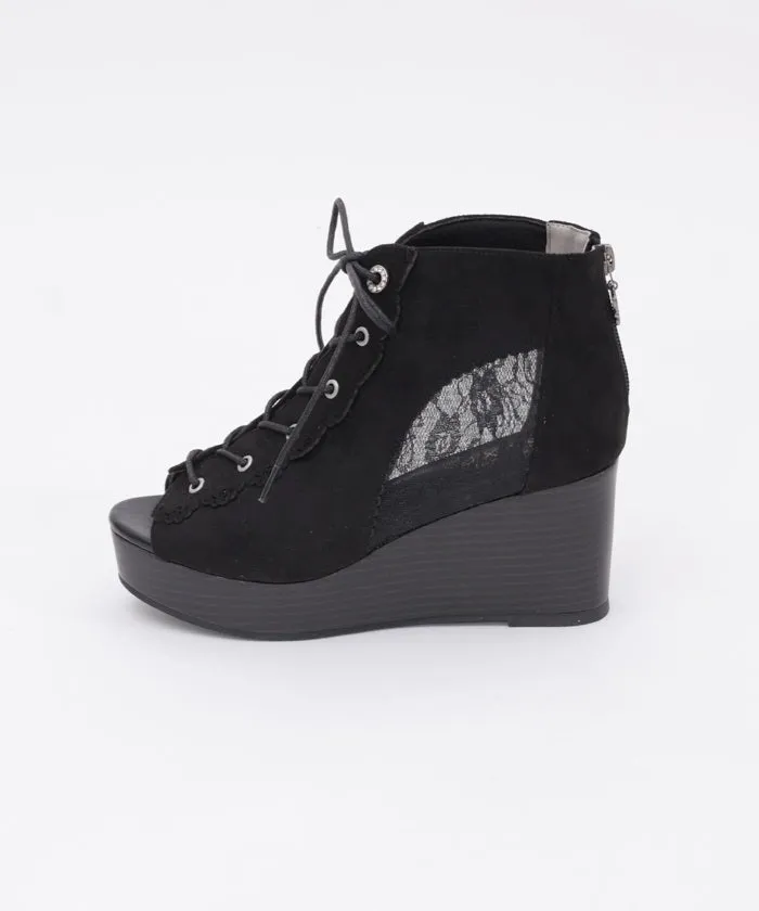 Lace-Up Boot Sandals