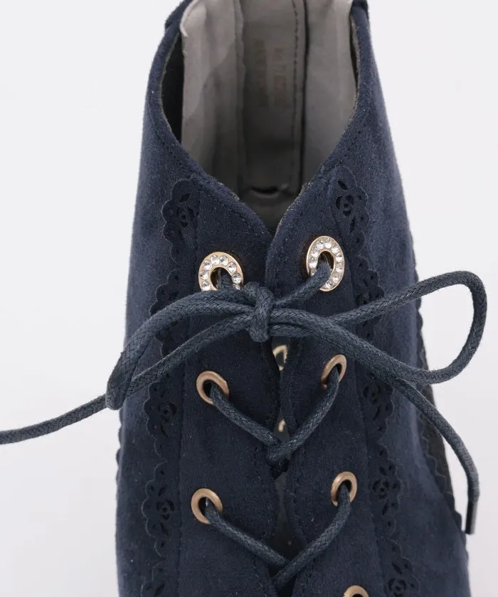 Lace-Up Boot Sandals