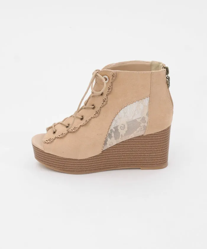 Lace-Up Boot Sandals