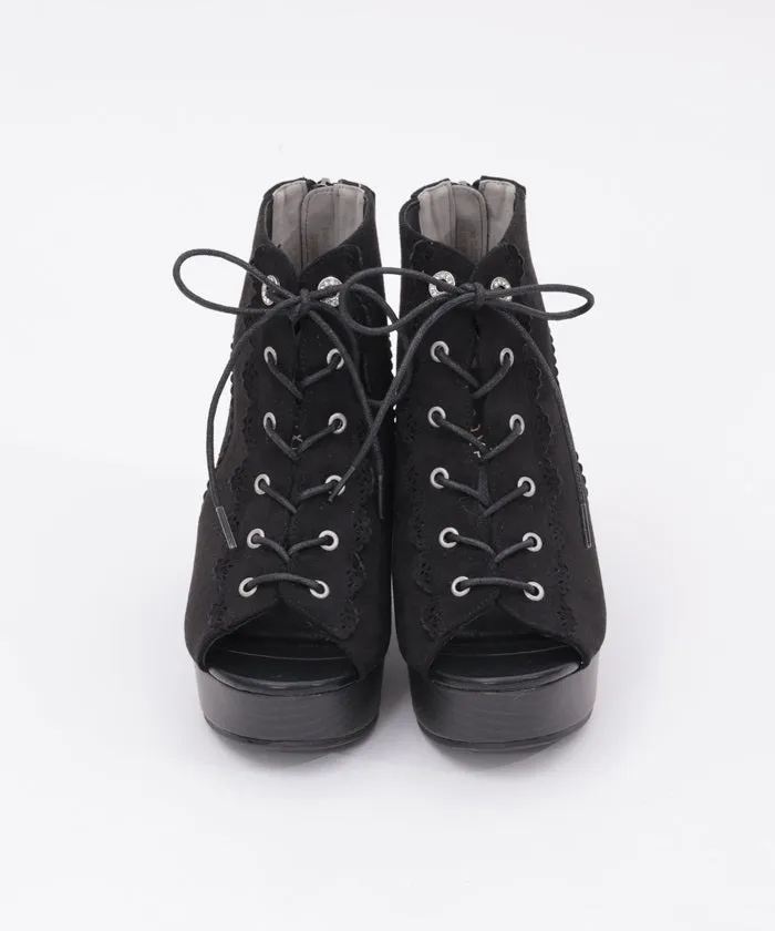 Lace-Up Boot Sandals