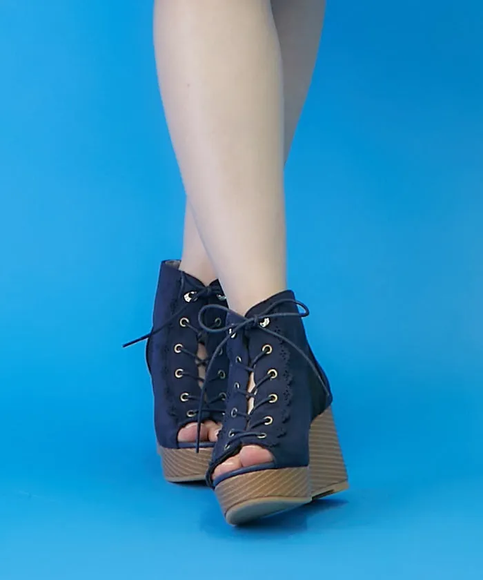 Lace-Up Boot Sandals