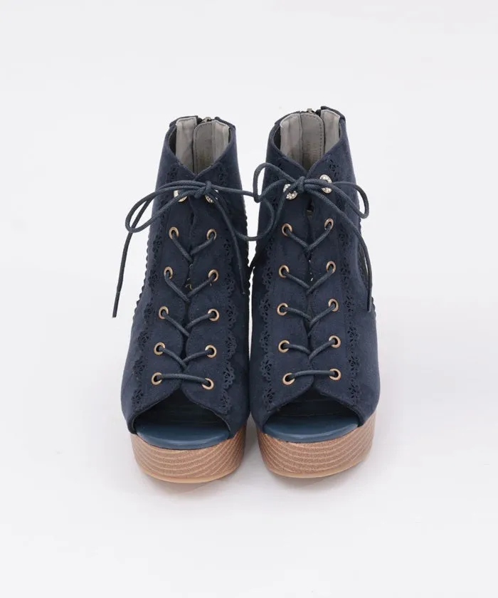 Lace-Up Boot Sandals