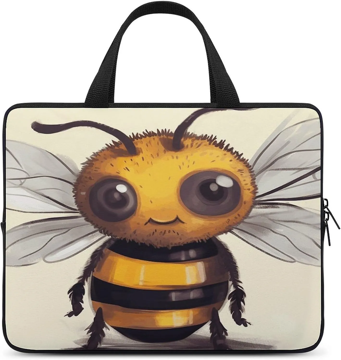 Laptop Bag Ultrathin Cute Printing Laptop Carrying Case Portability Messenger Bags For Work Travel