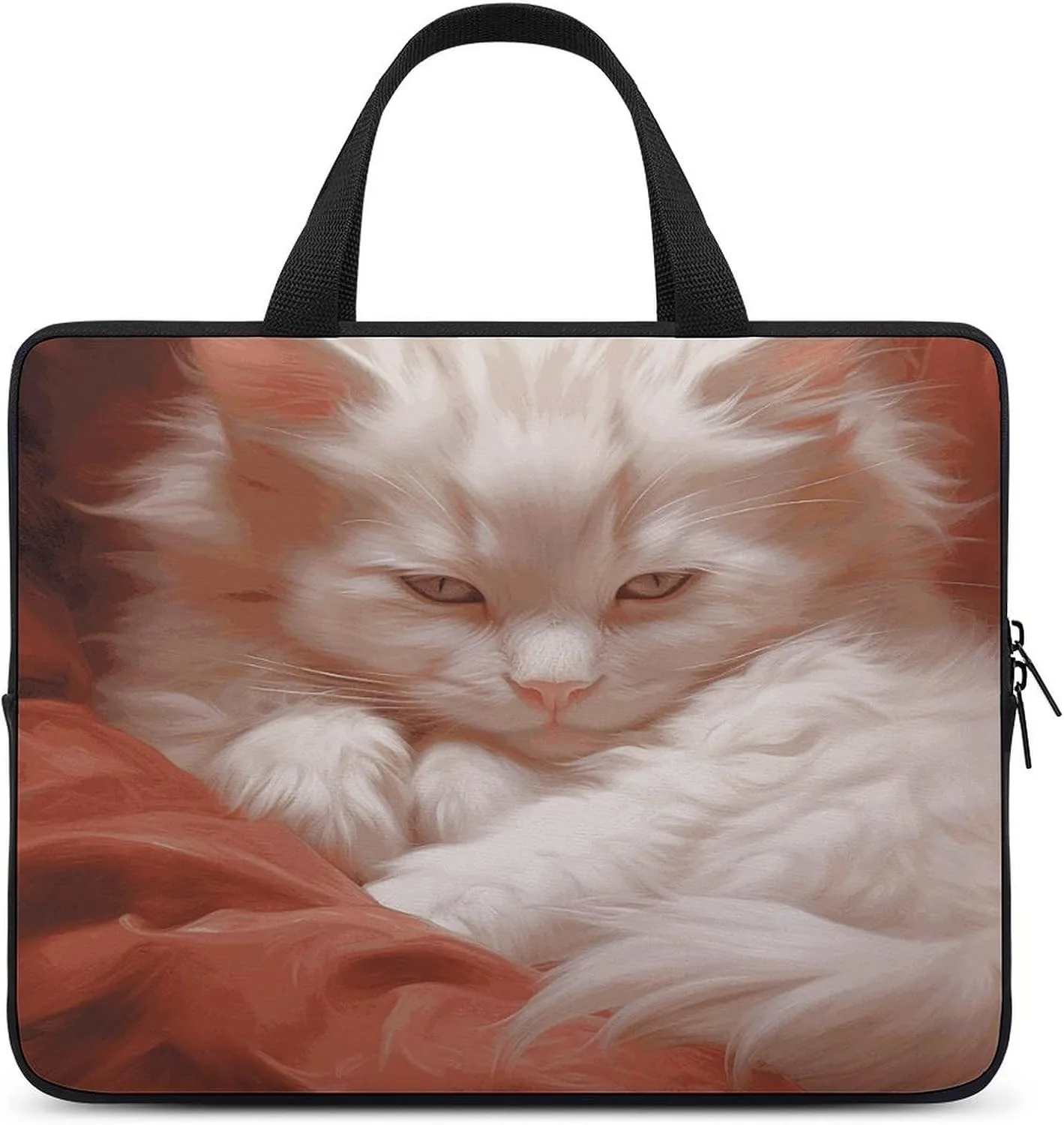 Laptop Bag Ultrathin Hazy Printing Laptop Carrying Case Portability Messenger Bags For Work Travel
